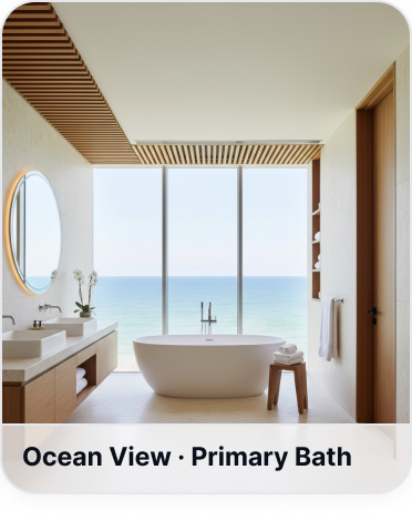 Ocean View primary bath