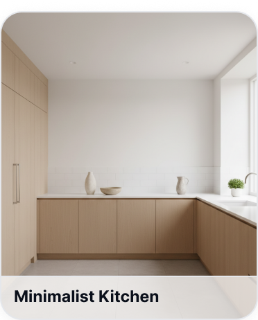 Minimalist kitchen