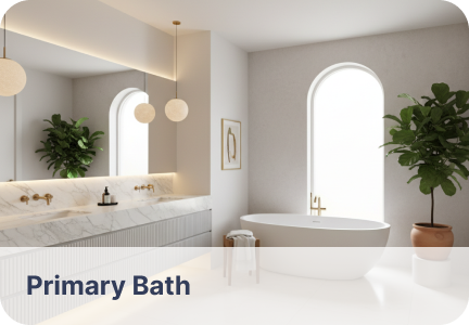 Primary Bath portfolio example