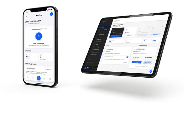WeVisu mobile and tablet applications